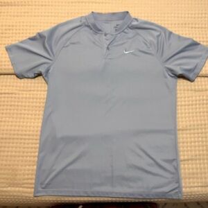 Nike Men's Sky Blue Polo Shirt